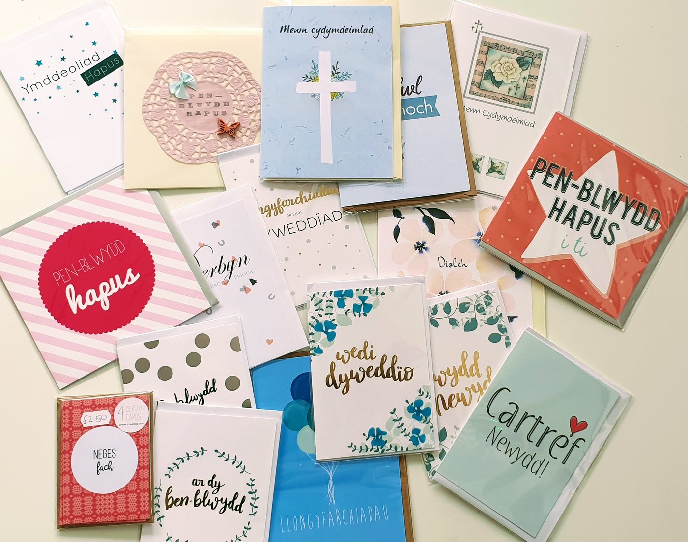 Greeting Cards - Siop y Pethe