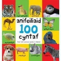 100 Anifeiliaid Cyntaf / First 100 Animal Words in Welsh - Siop y Pethe