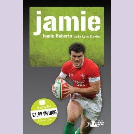Stori Sydyn: Jamie – Y Llew yn Ne Affrica Jamie Roberts, Lynn Davies Welsh books - Welsh Gifts - Welsh Crafts - Siop y Pethe