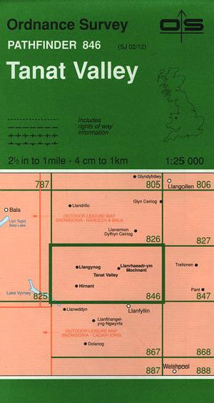 O.S. Pathfinder 846 Tanat Valley