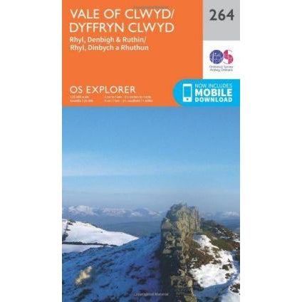 O.S. Explorer 264 Vale of Clwyd/Dyffryn Clwyd - Siop y Pethe