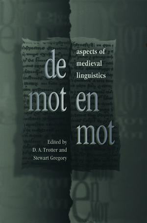 De Mot En Mot - Aspects of Medieval Linguistics, Essays in Honour