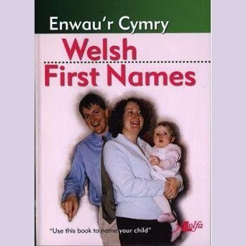 Enwau'r Cymry / Welsh First Names - Siop y Pethe