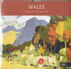 Wales Poster Art Calendar 2023 National Railway Museum