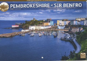 Pembrokeshire Sir Benfro 2024 A4 Calendr