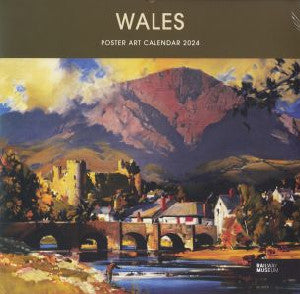 The National Railway Museum Wales Poster Art 2024 Calendr