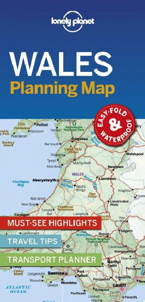 Lonely Planet: Cymru - Map Cynllunio