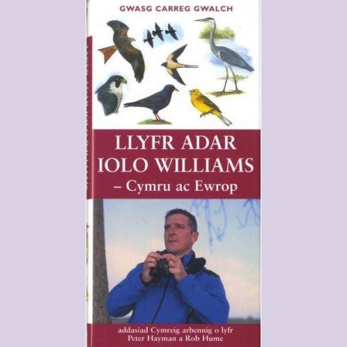 Llyfr Adar Iolo Williams - Siop y Pethe