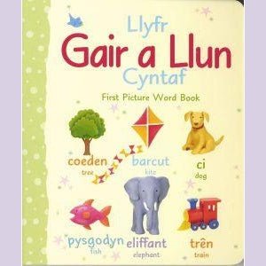 Llyfr Gair a Llun Cyntaf - Siop y Pethe