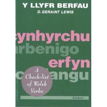 Llyfr Berfau, Y D. Geraint Lewis Llyfrau Cymraeg - Anrhegion Cymraeg - Crefftau Cymreig - Siop y Pethe