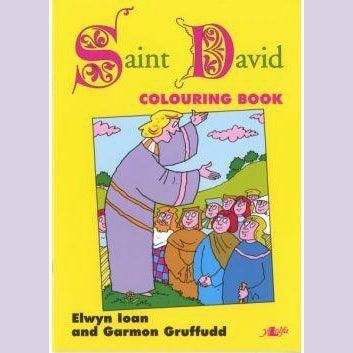 Welsh Heroes Colouring Book - Saint David Welsh books - Welsh Gifts - Welsh Crafts - Siop y Pethe