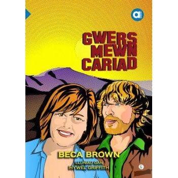 Cyfres Amdani: Gwers Mewn Cariad Beca Brown Llyfrau Cymraeg - Anrhegion Cymraeg - Crefftau Cymreig - Siop y Pethe