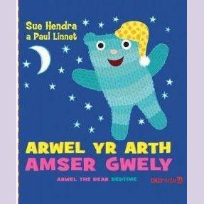 Arwel yr Arth - Amser Gwely / Arwel the Bear - Bedtime Welsh books - Welsh Gifts - Welsh Crafts - Siop y Pethe