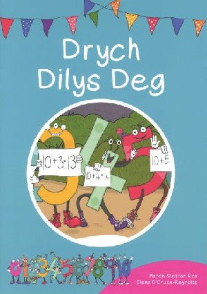 Cyfres Cymeriadau Difyr: Stryd y Rhifau - Drych Dilys Deg - Manon Steffan Ros - Siop y Pethe