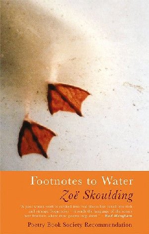 Footnotes to Water - Zoë Skoulding - Siop y Pethe
