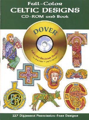 Full Colour Celtic Designs (CD-ROM & Book) - Siop y Pethe