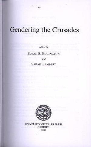 Gendering the Crusades - Siop y Pethe