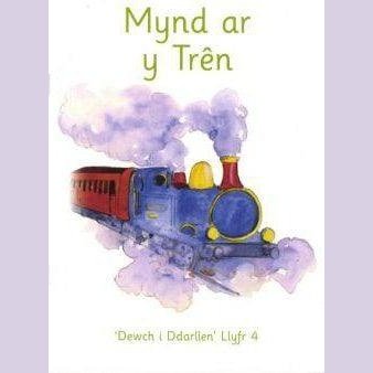Dewch i Ddarllen: Llyfr 4. Mynd ar y Trên Llyfrau Cymraeg - Anrhegion Cymraeg - Crefftau Cymreig - Siop y Pethe