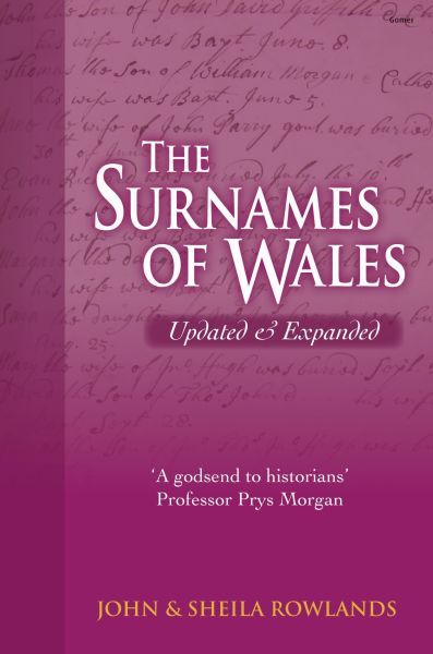 Surnames of Wales, The - John Rowlands, Sheila Rowlands