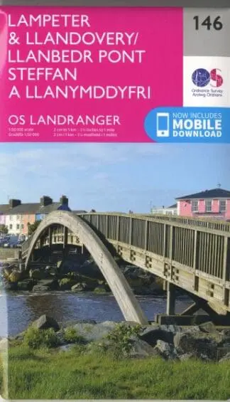 O.S. Landranger 146 Lampeter & Llandovery/Llanbedr Pont Steffan a Llan Ymddyfri