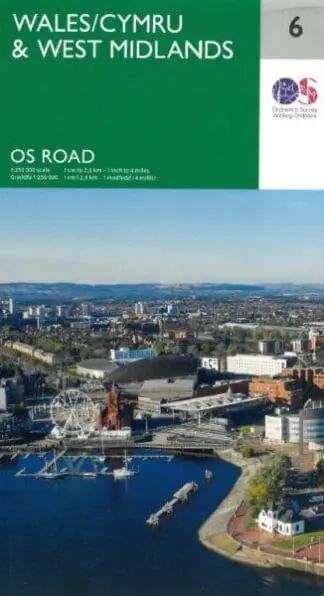 O. S. Road Map – Wales/Cymru & West Midlands