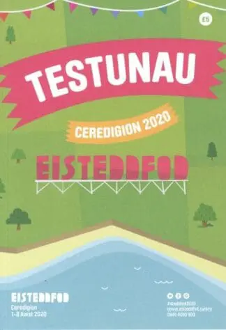 Rhestr Testunau Eisteddfod Genedlaethol Ceredigion 2020