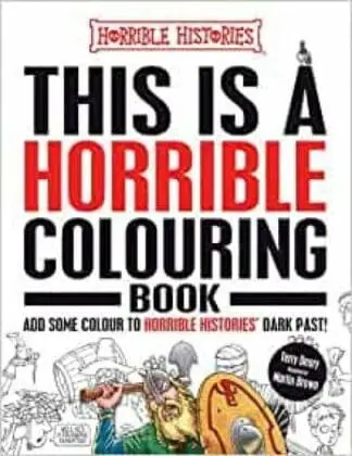 Horrible Histories Colouring Book