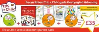 Tric a Chlic i’r Cartref