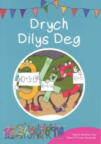 Cyfres Cymeriadau Difyr: Stryd y Rhifau – Drych Dilys Deg