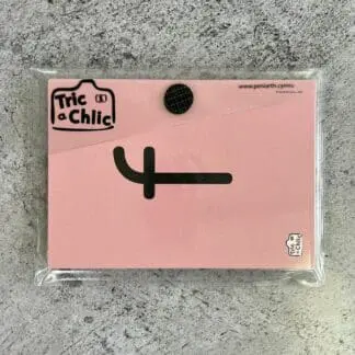 Tric a Chlic Cam 1 – Waled Cardiau Pinc