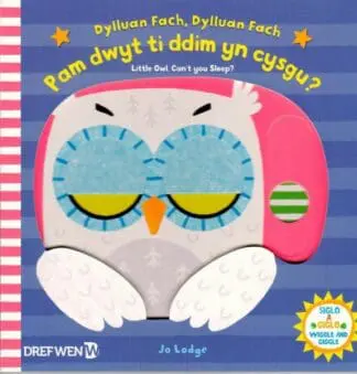 Cyfres Siglo a Giglo: Dylluan Fach, Dylluan Fach – Pam Dwyt Ti Ddim yn Cysgu? / Little Owl Can’t You Sleep?