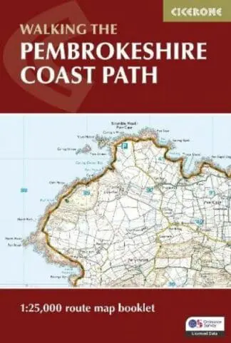 Pembrokeshire Coast Path Map Booklet: 1:25,000 OS Route Mapping