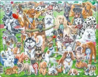 Jig-so Cŵn Ciwt a Chwareus / Cute and Playful Dogs Jigsaw
