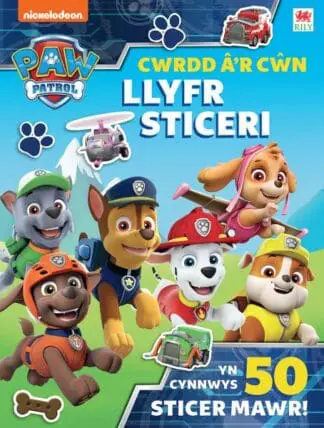Paw Patrol: Cwrdd â’r Cŵn – Llyfr Sticeri