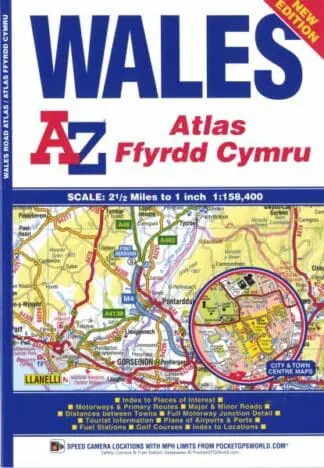 Wales A-Z Road Atlas/Atlas Ffyrdd Cymru