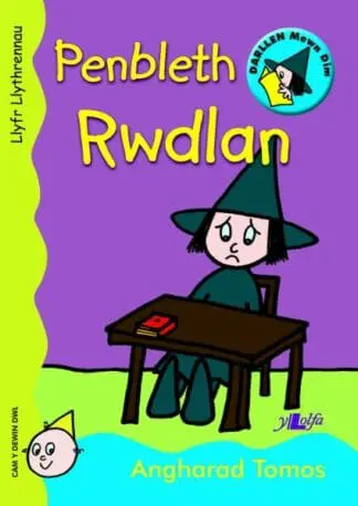 Cyfres Darllen Mewn Dim: Penbleth Rwdlan – Llyfr Llythrennau