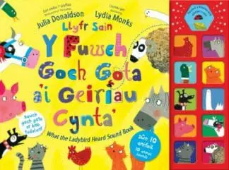 Fuwch Goch Gota a’i Geiriau Cynta’, Y (Llyfr Sain)