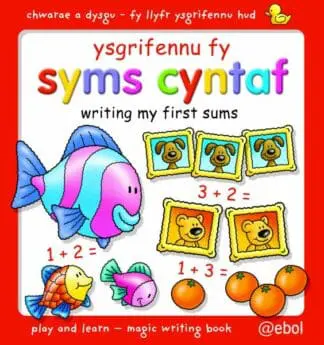 Fy Llyfr Ysgrifennu Hud/My Magic Writing Book: Ysgrifennu fy Syms Cyntaf/Writing My First Sums