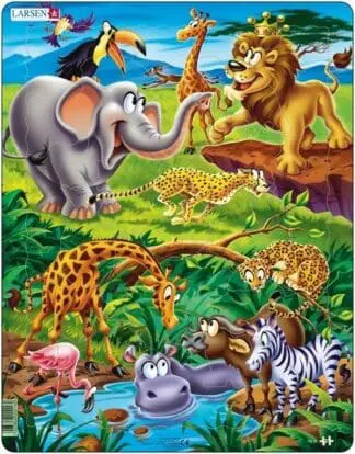 Jigso ar Saffari/Jigsaw on Safari