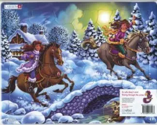 Jig-So ar Wib Drwy’r Eira/Riding Through the Snow