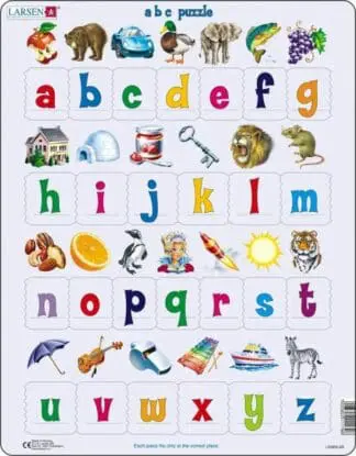 ABC – The English Alphabet Jigsaw