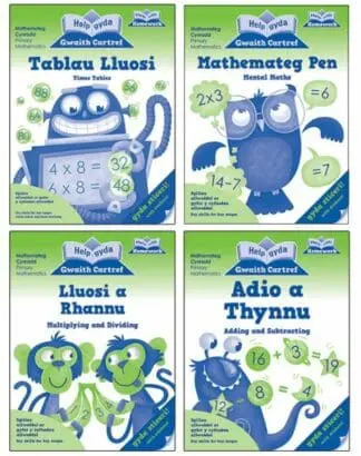 Help gyda Gwaith Cartref – Pecyn Rhifedd CA2 / Help with Homework – Numeracy Pack KS2