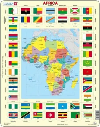 Map of Africa Jigsaw