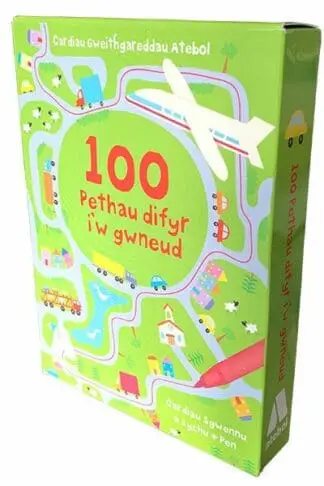 100 Pethau Difyr i’w Gwneud – Cardiau Gweithgareddau Atebol