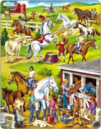 Jigsaw – Ceffylau/Horses