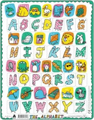 English Alphabet Jigsaw