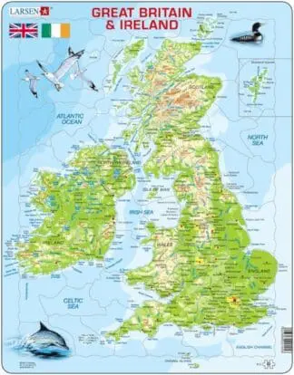 Great Britain and Ireland Jigsaw