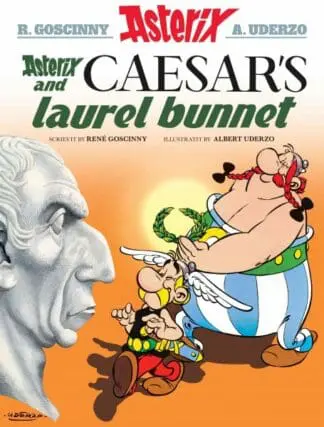 Asterix and Caesar’s Laurel Bunnet (Asterix in Scots)