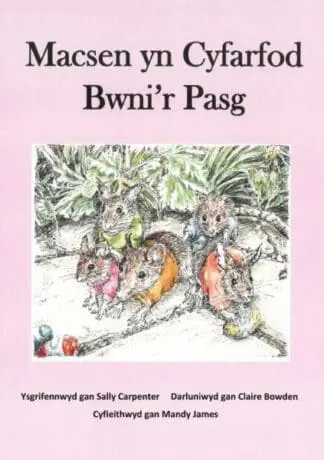 Macsen yn Cyfarfod Bwni’r Pasg