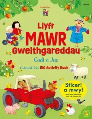 Llyfr Mawr Gweithgareddau Cadi a Jac / Cadi and Jac’s Big Activity Book
